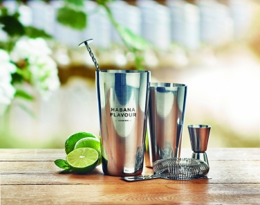Logo trade promotional merchandise photo of: Cocktail set 750 ml