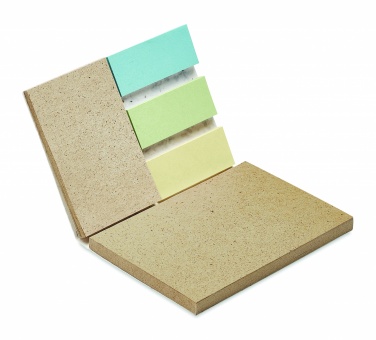 Logo trade corporate gifts image of: Grass/seed paper memo pad