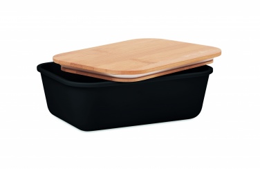 Logo trade advertising products image of: Lunch box with bamboo lid