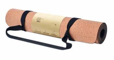 Logo trade promotional merchandise image of: Cork yoga mat