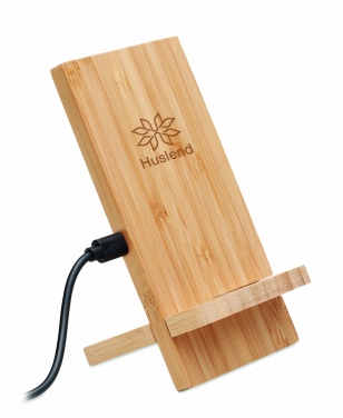 Logo trade promotional giveaway photo of: Wireless charger stand 10W