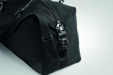 Logo trade promotional gift photo of: Weekend bag in canvas 340gr/m²