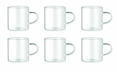 Logo trade promotional gift photo of: Bamboo cup set holder