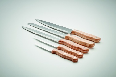 Logotrade promotional merchandise photo of: 5 piece knife set in base