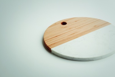 Logo trade promotional items picture of: Marble/ bamboo serving board