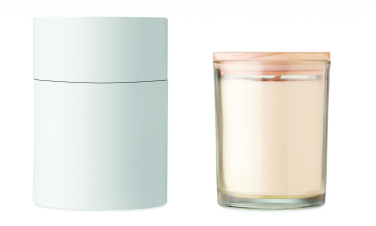 Logo trade business gifts image of: Vanilla fragranced candle