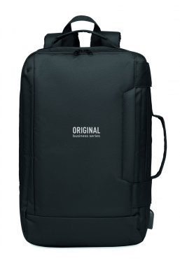 Logotrade promotional merchandise photo of: Laptop backpack in 300D RPET