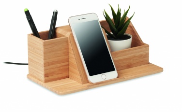 Logotrade advertising product picture of: Desktop wireless charger  10W GROOVY