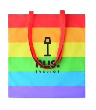 Logo trade promotional giveaway photo of: 200 gr/m² cotton shopping bag