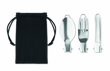 Logotrade promotional merchandise picture of: 3-piece camping cutlery set