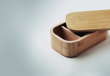 Logo trade business gift photo of: Bamboo lunch box 650ml LADEN