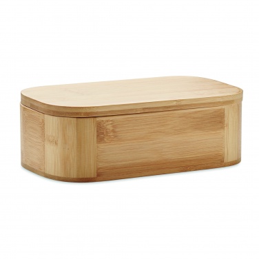 Logo trade promotional items picture of: Bamboo lunch box 1000ml LADEN LARGE