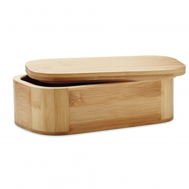 Logo trade promotional product photo of: Bamboo lunch box 1000ml LADEN LARGE