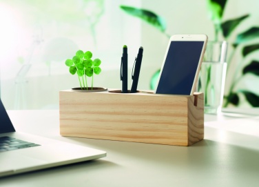 Logo trade promotional product photo of: Desk stand with seeds kit