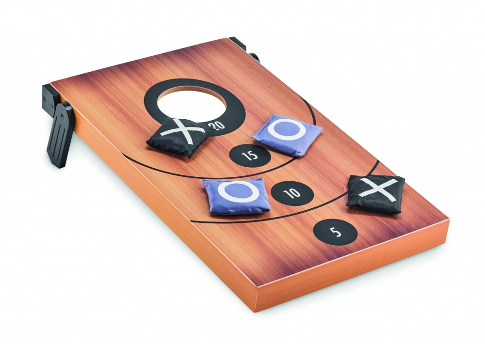 Logotrade promotional items photo of: Double sided MDF game set