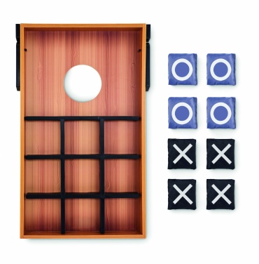 Logo trade promotional gift photo of: Double sided MDF game set