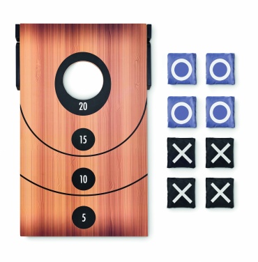 Logo trade promotional products picture of: Double sided MDF game set