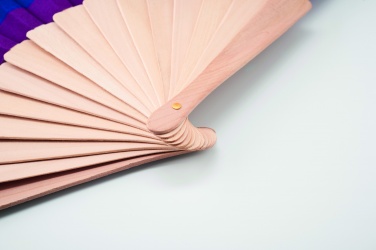 Logotrade advertising products photo of: Rainbow wooden hand fan