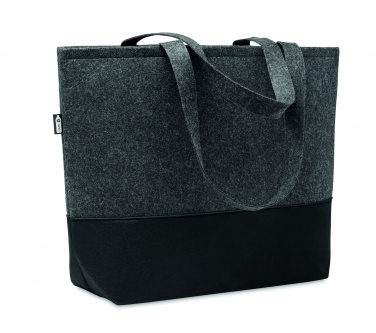 Logotrade advertising product picture of: RPET felt shopping bag