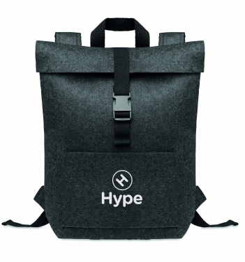 Logotrade promotional giveaways photo of: RPET felt backpack