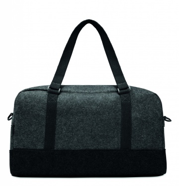 Logo trade business gifts image of: RPET felt weekend bag