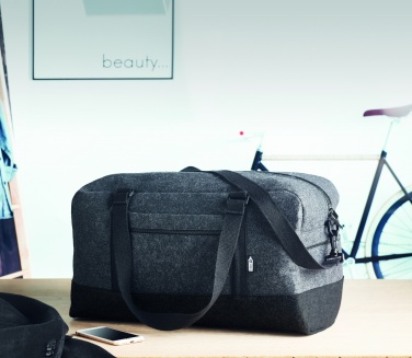 Logotrade promotional product image of: RPET felt weekend bag