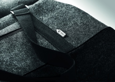 Logotrade promotional merchandise photo of: RPET felt weekend bag