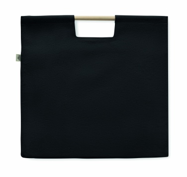 Logo trade promotional gift photo of: Organic shopping canvas bag