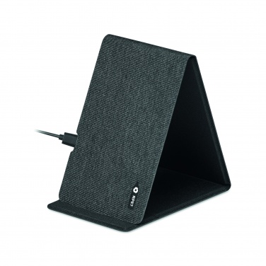Logotrade promotional merchandise image of: RPET wireless charger 15W
