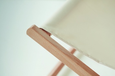 Logotrade promotional giveaway image of: Beach chair in wood