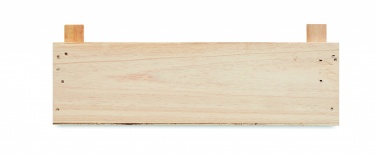 Logotrade promotional giveaway picture of: Strawberry kit in wooden crate