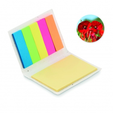 Logo trade promotional product photo of: Seed paper sticky note pad