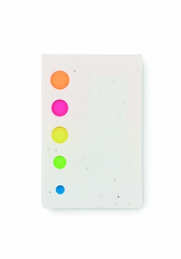Logo trade corporate gift photo of: Seed paper page markers pad