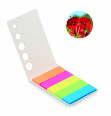 Logotrade advertising product picture of: Seed paper page markers pad