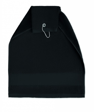 Logo trade business gift photo of: Cotton golf towel with hanger