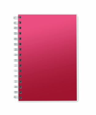 Logotrade corporate gift picture of: A5 RPET notebook recycled lined