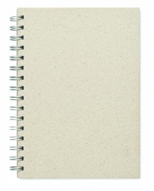 Logotrade corporate gifts photo of: A5 grass notebook 80 lined