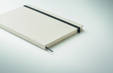 Logo trade business gift photo of: A5 grass notebook 80 lined