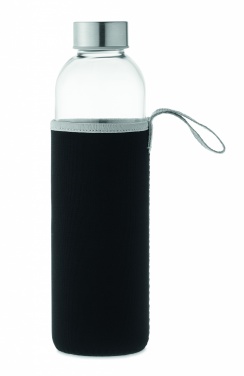 Logotrade advertising product image of: Glass bottle in pouch 750ml