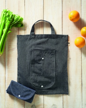 Logo trade promotional merchandise photo of: Foldable shopper bag 140 gr/m²