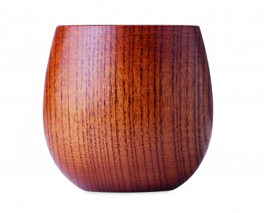 Logo trade promotional merchandise image of: Oak wooden mug 250 ml