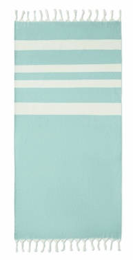 Logo trade promotional merchandise picture of: Hamman towel blanket 140 gr/m²