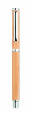 Logo trade corporate gift photo of: Bamboo gel pen