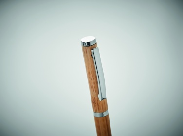Logotrade promotional merchandise picture of: Bamboo gel pen