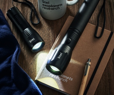 Logotrade advertising product picture of: Large aluminium LED flashlight