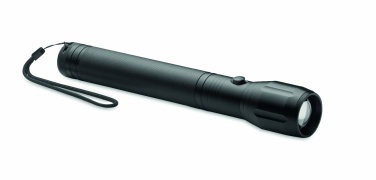 Logo trade business gifts image of: Large aluminium LED flashlight