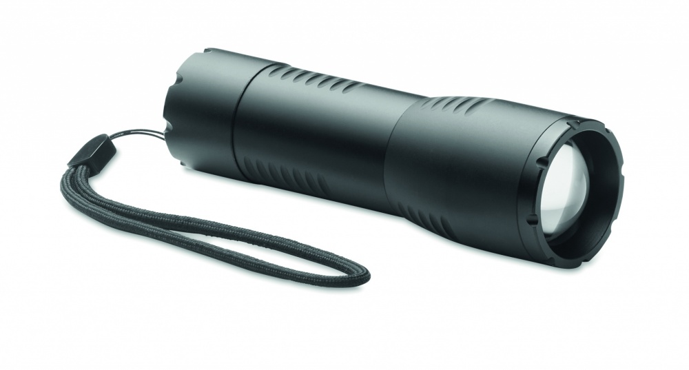 Logo trade business gift photo of: Small aluminium LED flashlight