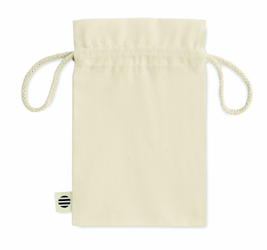 Logotrade promotional gifts photo of: Small organic cotton gift bag