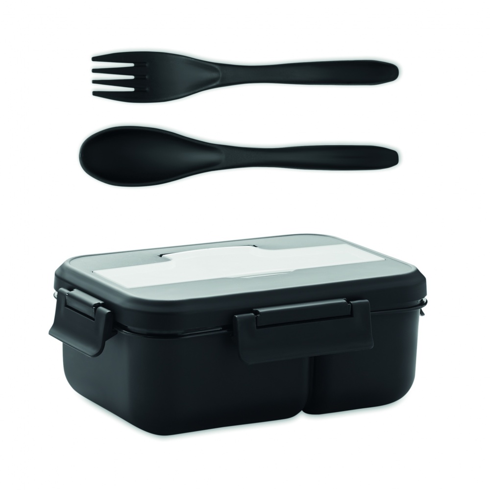 Logotrade promotional products photo of: Lunch box with cutlery in PP