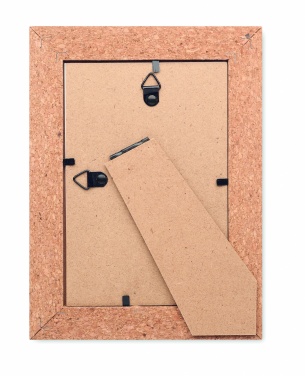 Logo trade business gift photo of: Cork photo frame
